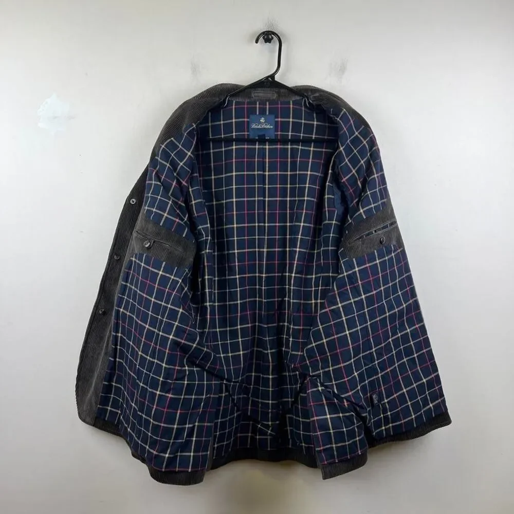 Brooks Brothers Brown Corduroy Blazer Size M